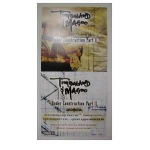  TimBaland and Magoo 2 Sided Poster & 