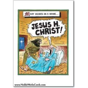   Card Jesus H Christ Humor Greeting Tom Cheney