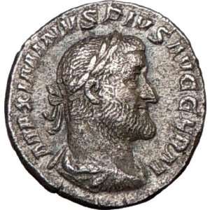  MAXIMINUS I 236AD Ancient Authentic SILVER Roman Coin Maximinus 