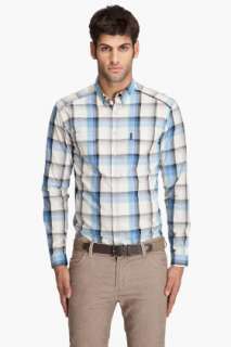 Paul Smith Green/white/pink Plaid Shirt for men  