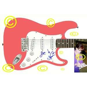 Naomi Judd Autographed Signed Guitar & Proof  Sports 