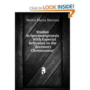   Reference to the Accessory Chromosome Nettie Maria Stevens Books