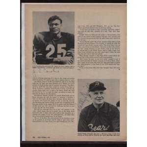  Football Hall of Famer Paddy Driscoll Autographed Magazine 