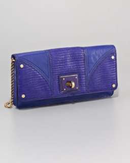 milly gabriella embossed clutch $ 345 more colors available