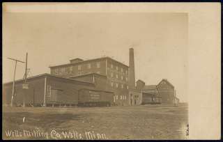   MN Minnesota 1910 Roller Mills Company with Elevators RPPC  