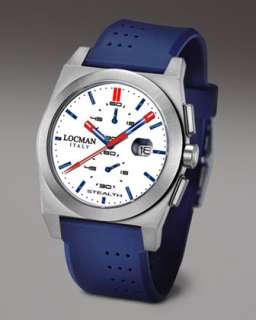 Blue Chronograph Watch  