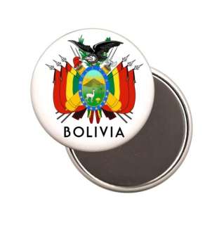 BOLIVIA   2.25 FRIDGE MAGNET   coat of arms/emblem  