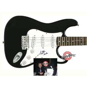 Peter Tork Autographed Signed Guitar & Proof