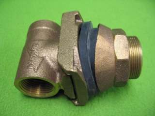 SUBMERSIBLE SINGLE HOLE BRONZE PITLESS ADAPTER 1 DROP  