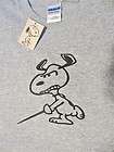 SNOOPY FENCING Heavy Cotton T SHIRT MEDIUM