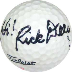 Rick Dees Autographed/Hand Signed Golf Ball