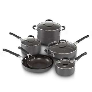 Cooking with Calphalon 10 pc. Hard Anodized Cookware Set