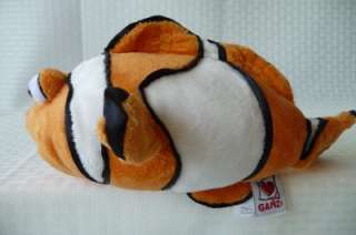 Stuffed Plush Animal Ganz Clown Fish Finding Nemo  