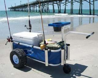 Anglers Beach Fishing Cart 8 Rod Holders Pier Fish Mate 851891000019 