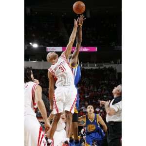   State Warriors v Houston Rockets Shane Battier by Bill Baptist, 48x72