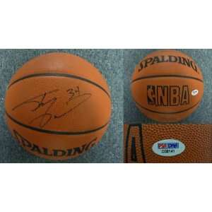 Shaquille ONeal Signed Ball   Shaq Lakers PSA COA   Autographed 