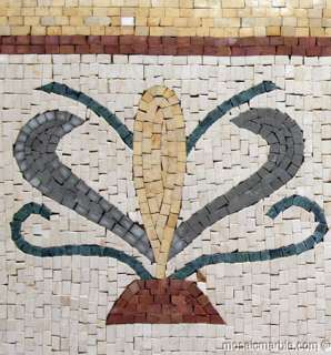 Stunning Marble Mosaic Rug Floor Inlay Art Tile Decor  
