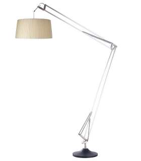 Contemporary Jumbo Architect Floor Lamp Steel Fabric  