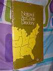 1969 National Zip Code Directory RARE SC IN GOOD CONDITION