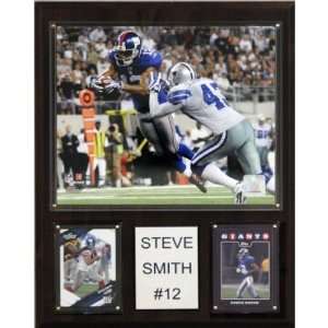  NFL Steve Smith New York Giants Player Plaque