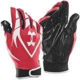 New Under Armour Adult F2 Football Receiver Gloves with Grab Tech Palm 