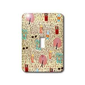 Patricia Sanders Creations   Summer Fun   Light Switch Covers   single 