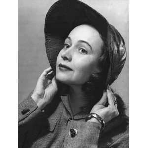  Teresa Wright Dressed for Role in Alfred Hitchcock Film 