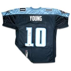Vince Young Signed Jersey   Authentic