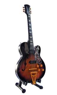 Stunning Elvis Presley Gibson Super 400 Ornamental Miniature Guitar