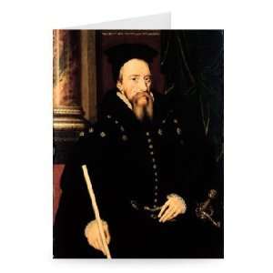  Portrait of William Cecil, 1st Baron   Greeting Card 