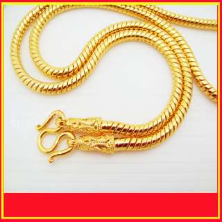   THAI BAHT YELLOW GOLD GP NECKLACE Jewelry Gold 24 Inch 47 Grams  