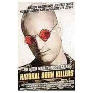  NATURAL BORN KILLERS Woody Harrelson MOVIE POSTER(Size 27 