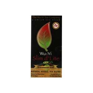 The Wu Yi Tea Company Slim dLite Green Tea, Strawberry Kiwi, 25 Count