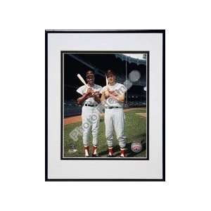  Frank Robinson and Brooks Robinson Color Double Matted 8 