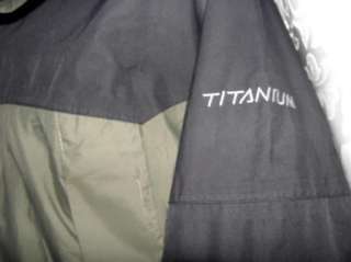   Titanium Tech Interchange Jacket / Coat Mens XL Green / Black / Gray