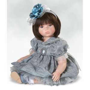  Silver Lining, 13 Inch Collectible Girl Doll in Porcelain 