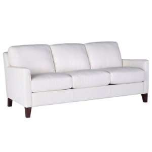   Grain Leather Sofa and Loveseat Set in Dorado Snow Furniture & Decor
