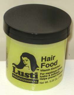 Lusti Professional Hair Food Vitamin Enriched ~USA Made  
