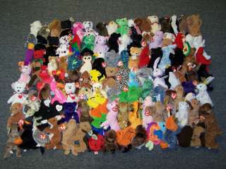 OVER 270 TY BEANIE BABIES & BUDDIES COLLECTION  HUGE BEANIES LOT 