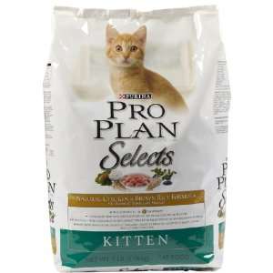   Dry Cat Food, Kitten Natural Chicken and Brown Rice Formula, 7 Pound