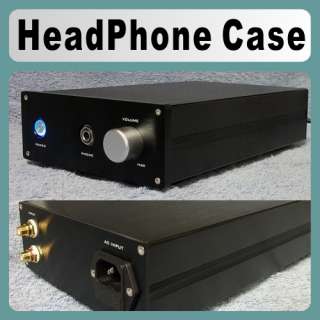   Aluminium Chassis DIY Audio Headphone Amplifier Enclosure Metal Case