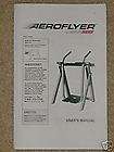 Healthrider Aeroflyer Owners & Illustrated Part Manual