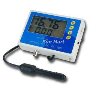 pH °C ORP EC CF TDS PPM Monitor Water Meter Tester LED  