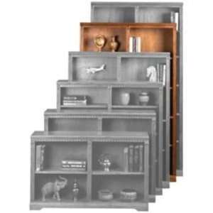  Essentials Traditional OA 74 Inch Double Bookcase 