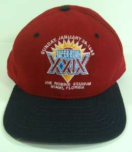 1995 Super Bowl XXIX Snapback Cap Hat *NEW ERA*  