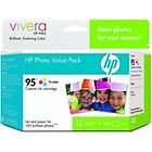 NEW HP 95 Tri Color Ink Cartridge Photo Value Pack Q7932AN#140 + 100 