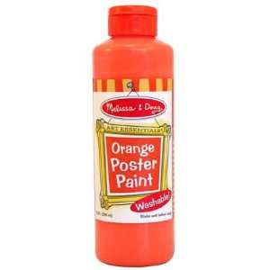  Orange Poster Paint 8oz   (Child) Baby