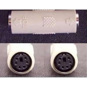  PS/2 Mini Din6 Female to Female Adapter / Coupler, PS2 