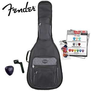  Fender Deluxe Acoustic Dreadnought Guitar Gig Bag (099 