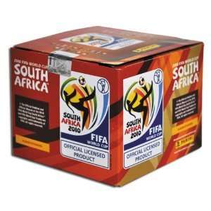  2010 FIFA World Cup South Africa Soccer Stickers Box   50 